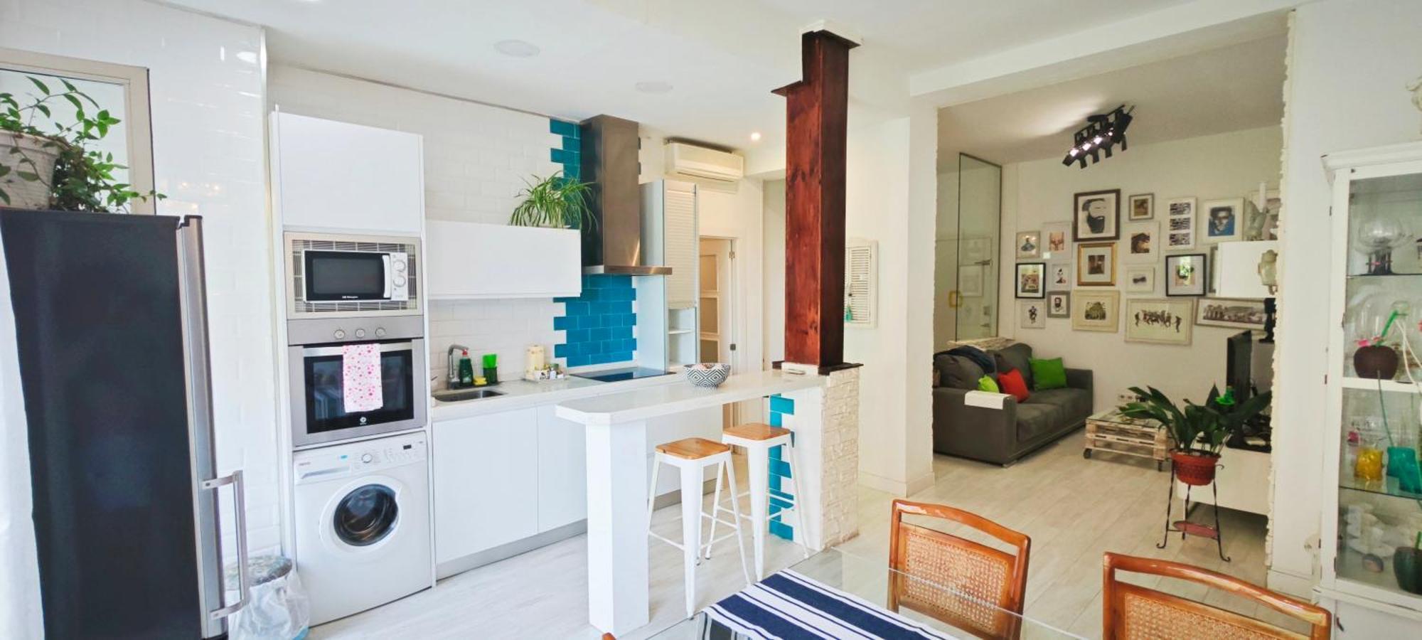 Luminoso Apartamento De Diseno En Paseo Imperial Madrid Bagian luar foto